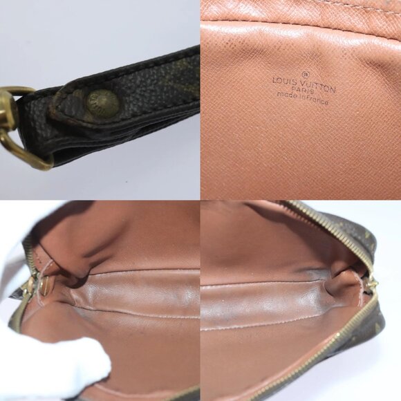 LOUIS VUITTON Monogram Marly Dragonne PM Clutch Bag M51827 LV Auth 91799 - Picture 13 of 14